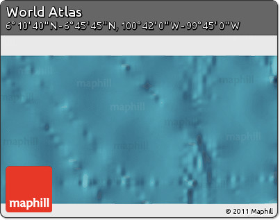 Satellite 3D Map of the Area around 6° 28' 13" N, 100° 13' 29" W