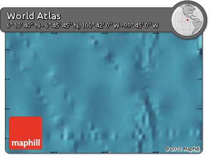 Satellite Map of the Area around 6° 28' 13" N, 100° 13' 29" W
