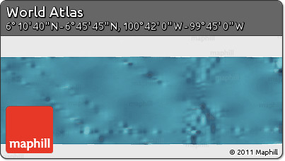 Satellite Panoramic Map of the Area around 6° 28' 13" N, 100° 13' 29" W
