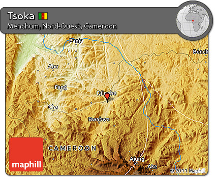 Physical 3D Map of Tsoka