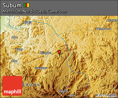 Physical 3D Map of Subum