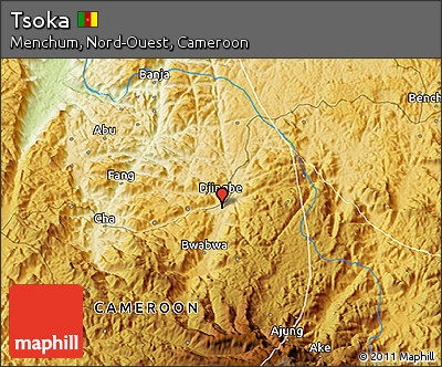 Physical 3D Map of Tsoka