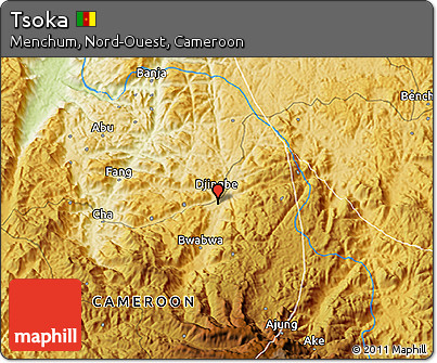 Physical 3D Map of Tsoka