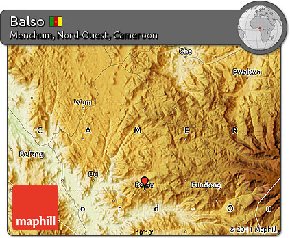 Physical Map of Balso