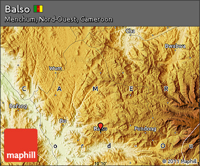 Physical Map of Balso