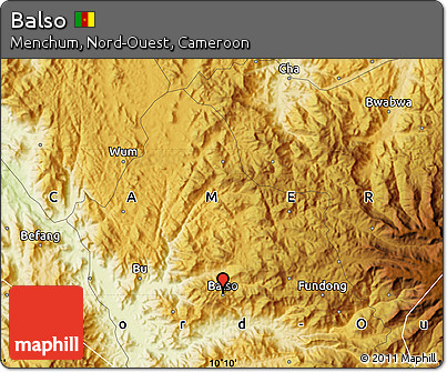 Physical Map of Balso