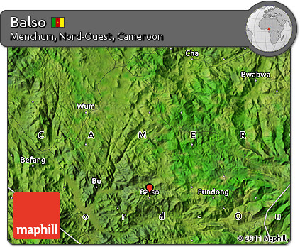 Satellite Map of Balso