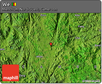 Satellite Map of We