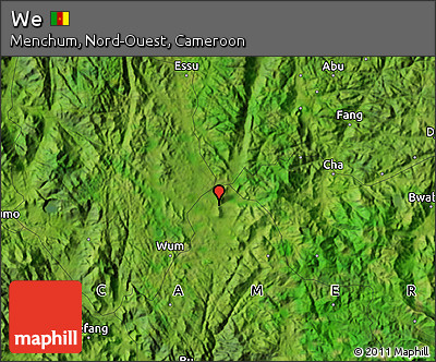 Satellite Map of We