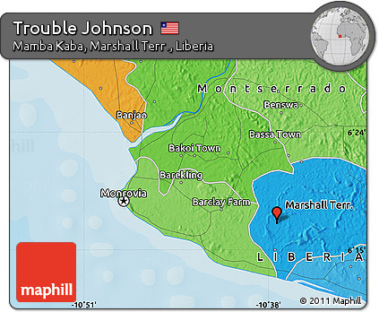Political Map of Trouble Johnson