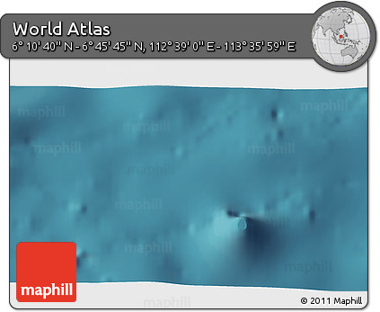 Satellite 3D Map of the Area around 6° 28' 13" N, 113° 7' 30" E