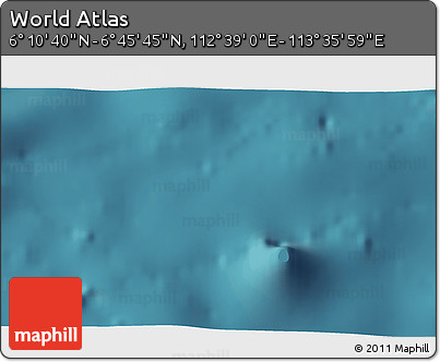 Satellite 3D Map of the Area around 6° 28' 13" N, 113° 7' 30" E