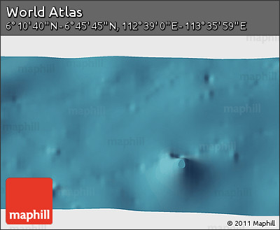 Satellite 3D Map of the Area around 6° 28' 13" N, 113° 7' 30" E