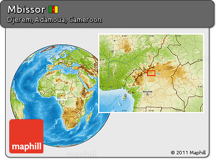 Physical Location Map of Mbissor