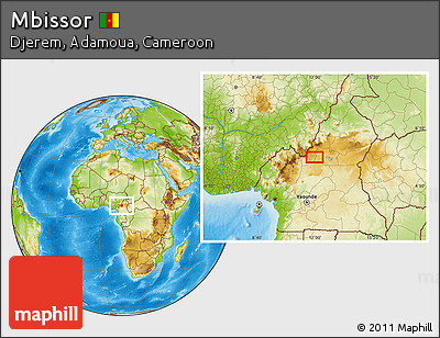 Physical Location Map of Mbissor