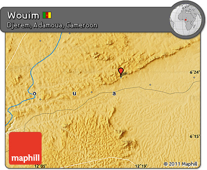 Physical Map of Wouim