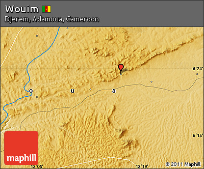 Physical Map of Wouim