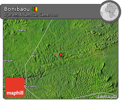 Satellite Map of Bonibaou