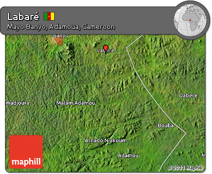 Satellite Map of Labaré