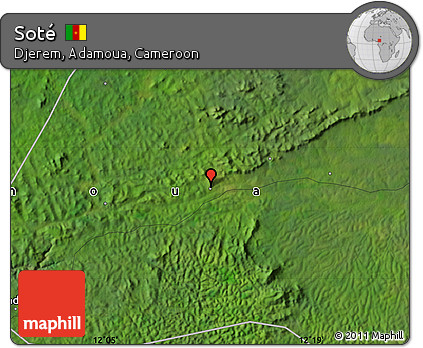 Satellite Map of Soté