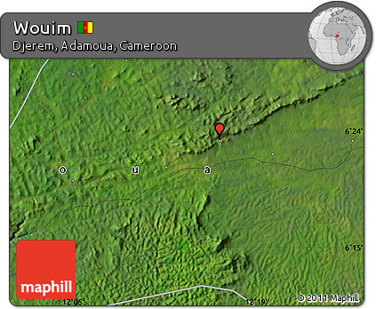 Satellite Map of Wouim