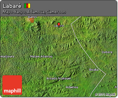 Satellite Map of Labaré