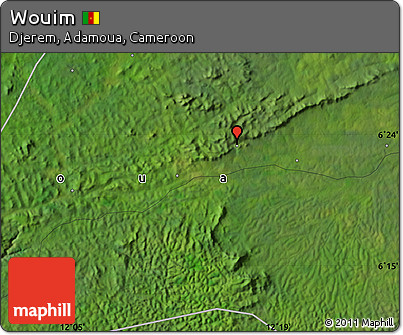 Satellite Map of Wouim