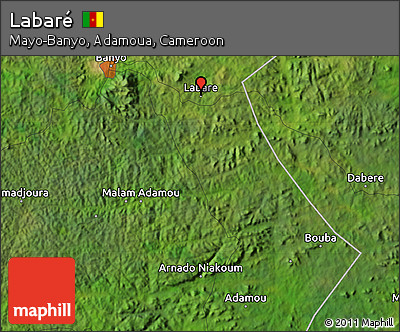 Satellite Map of Labaré