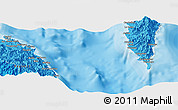 Political Panoramic Map of the area around 6° 28' 13" N, 125° 52' 30" E