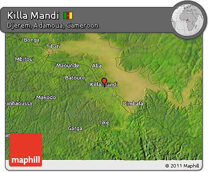 Satellite 3D Map of Killa Mandi