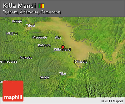 Satellite 3D Map of Killa Mandi