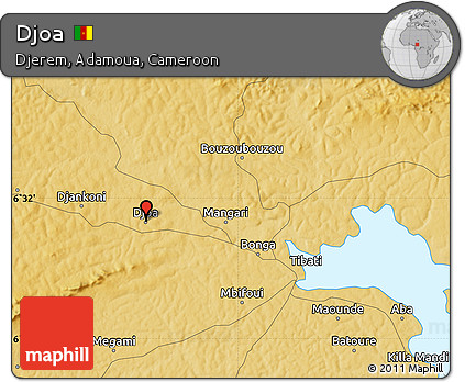 Physical Map of Djoa
