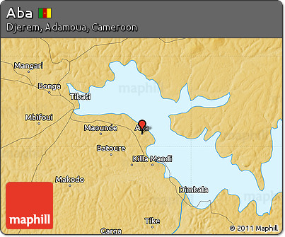Physical Map of Aba