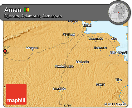 Political Map of Aman