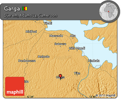 Political Map of Garga