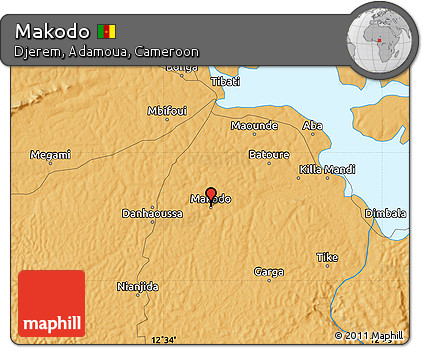 Political Map of Makodo