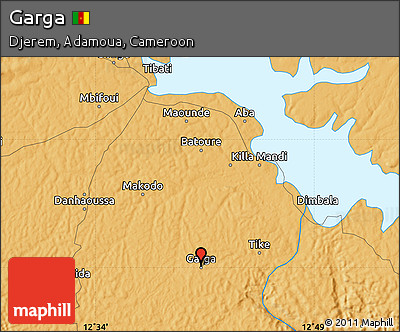 Political Map of Garga