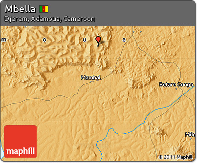 Political Map of Mbella