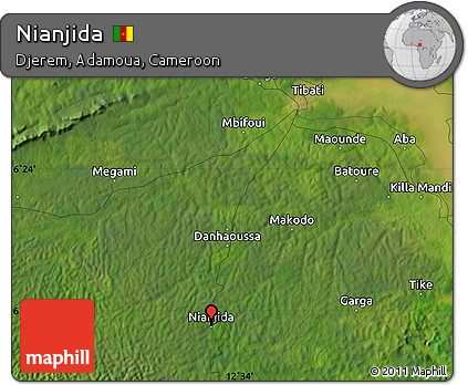 Satellite Map of Nianjida