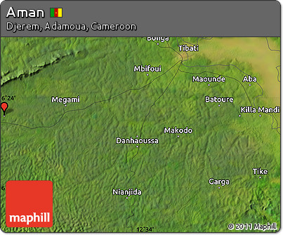 Satellite Map of Aman