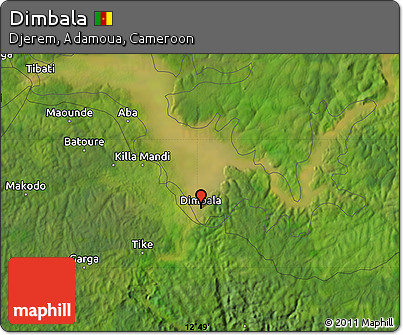 Satellite Map of Dimbala
