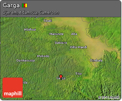 Satellite Map of Garga