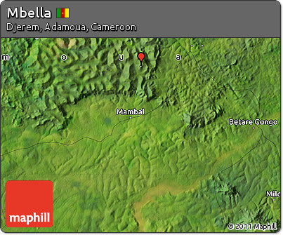 Satellite Map of Mbella
