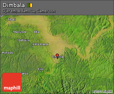 Satellite Map of Dimbala