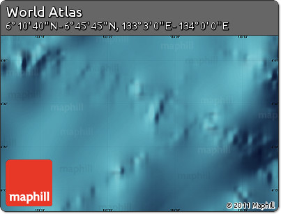 Satellite Map of the Area around 6° 28' 13" N, 133° 31' 30" E