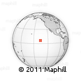 Outline Map of the Area around 6° 28' 13" N, 135° 55' 30" W, rectangular outline