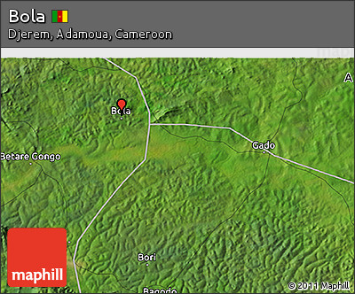 Satellite 3D Map of Bola