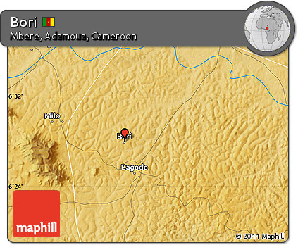 Physical Map of Bori
