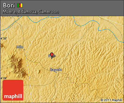 Physical Map of Bori