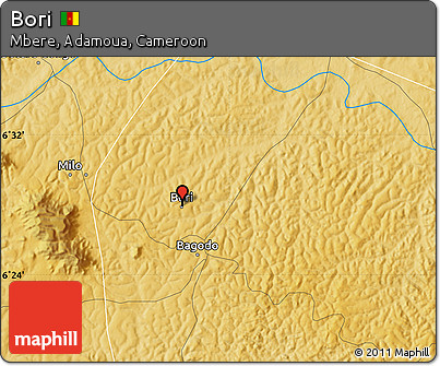 Physical Map of Bori